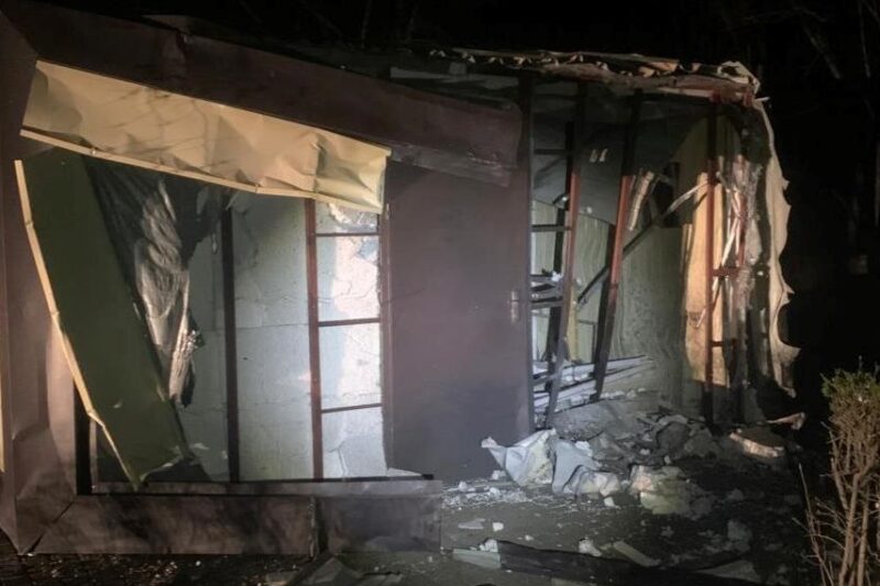 На Дніпропетровщині обстрілом пошкоджене підприємство та інфраструктура