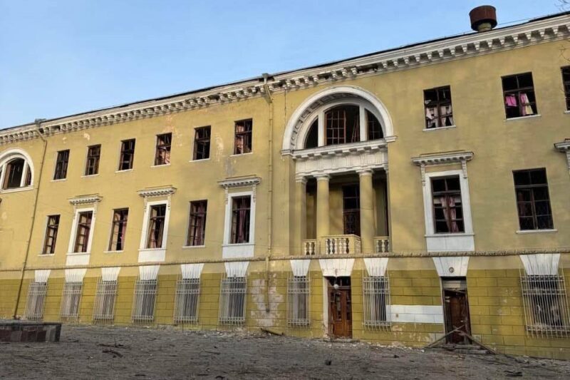 РФ пошкодила будівлю палацу Потьомкіна у Дніпрі