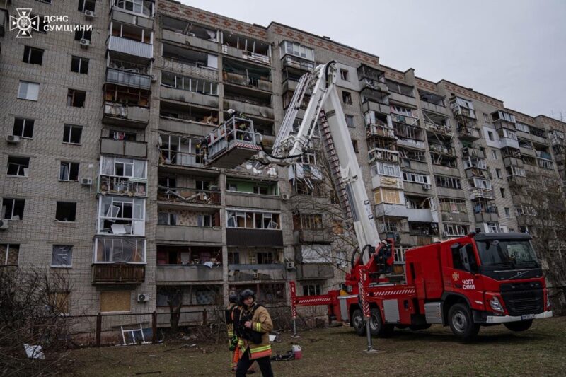 У Сумах озвучили масштаби руйнувань через атаку РФ
