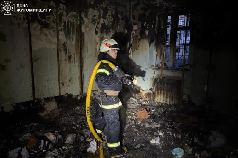 Атака на Житомирщину: з’явилися фото наслідків