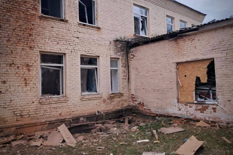 На Чернігівщині росіяни вдарили по лікарні