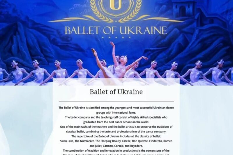 У Швеції російські танцюристи виступали під назвою “Балет України” – ЗМІ
