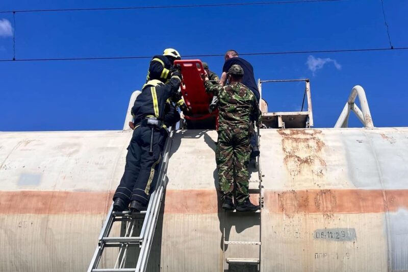 У Волинській області дитину вразило струмом на вагоні-цистерні