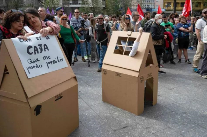В Іспанії пройшли протести проти високих цін на арендоване житло