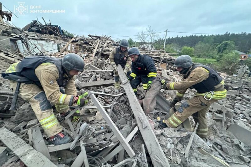 На Житомирщині загинули троє дітей через атаку РФ