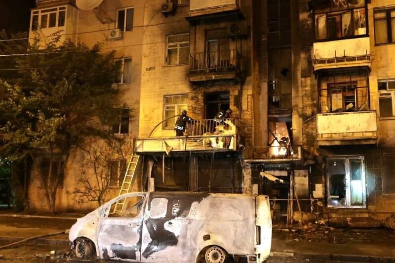 В ДСНС показали наслідки атаки на Харків