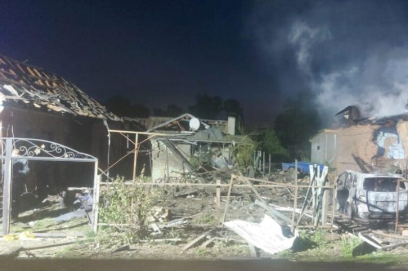 В ОВА показали наслідки атаки дронів на Полтавщині
