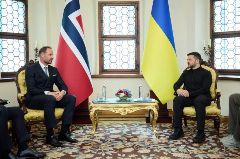 Зеленський зустрівся з кронпринцом Норвегії