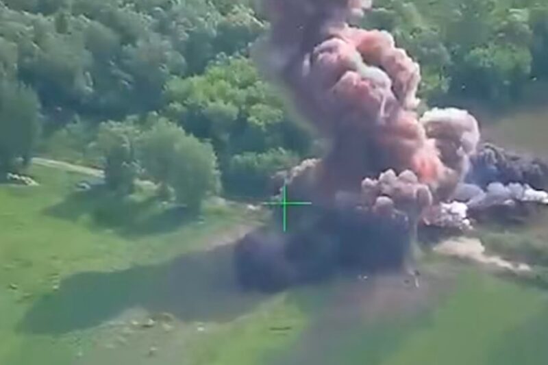 ЗСУ знищили російську РСЗВ Град з 40 ракетами