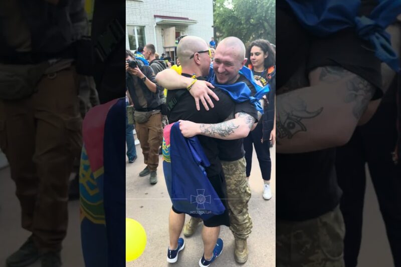 Подарунок для звільненого з полону від дружини, яка не знала, що чекає саме на нього