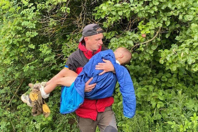 На Прикарпатті знайшли 5-річного хлопчика, якого шукали понад три доби