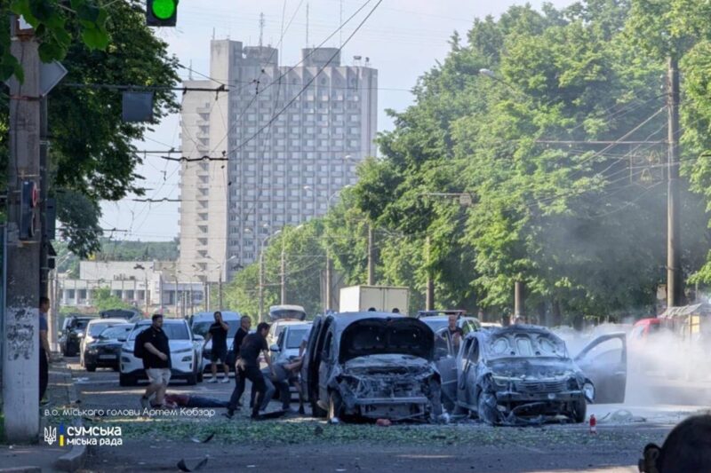 Росіяни атакували Суми, є загиблі