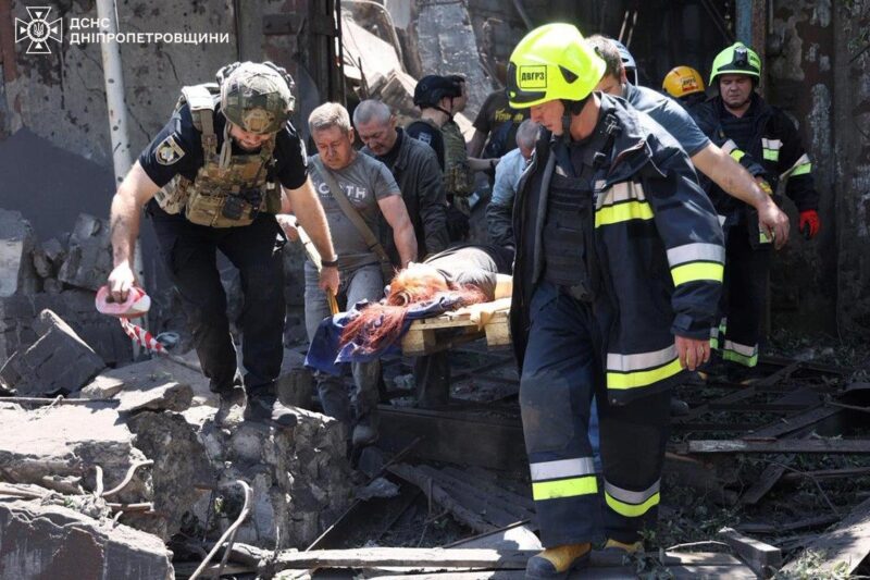 У Дніпрі понад 20 постраждалих через атаку Росії