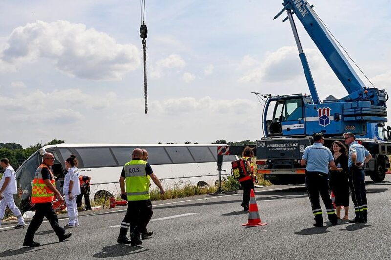 У Франції розбився автобус з українцями, є загиблі
