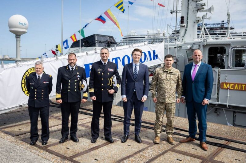 Україна одержала тральщики від Бельгії та Нідерландів