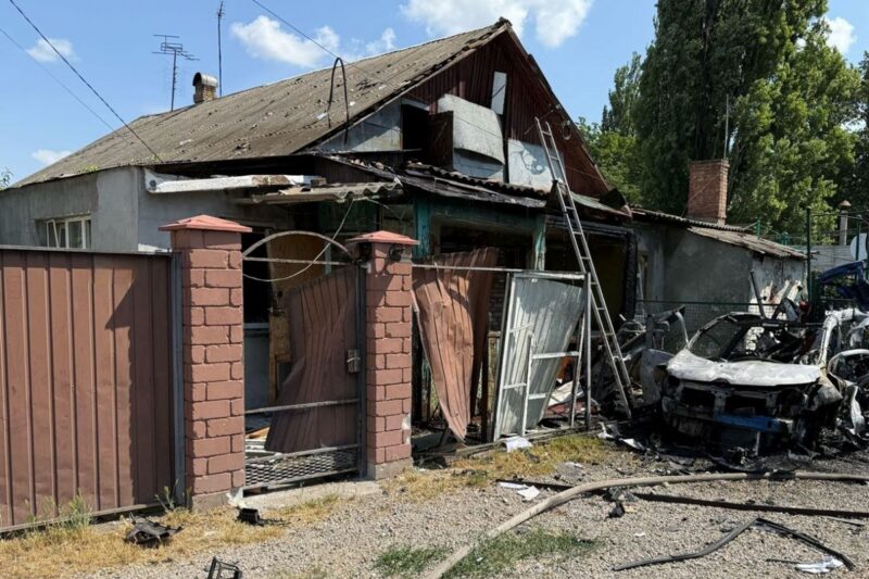 Внаслідок артудару по Нікополю загинув цивільний