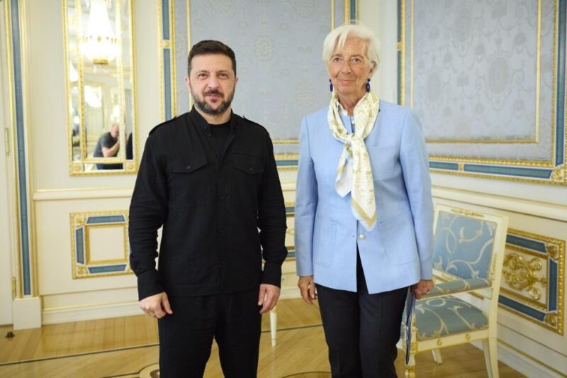 Зеленський і глава ЄЦБ обговорили активи Росії
