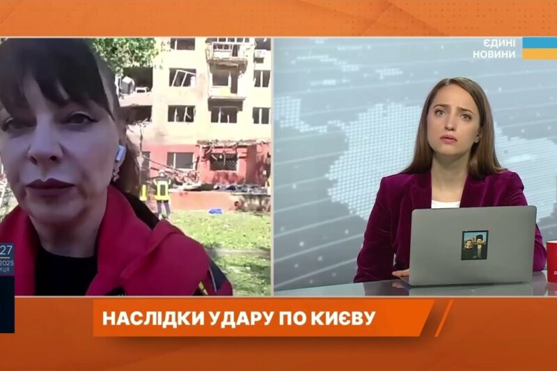 Робота ДСНС у Києві після масованої атаки: розбір завалів та допомога людям | Світлана Водолага