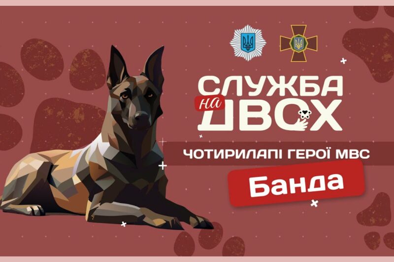🎖 БАНДА – собака-герой України та вірна напарниця | Служба на двох