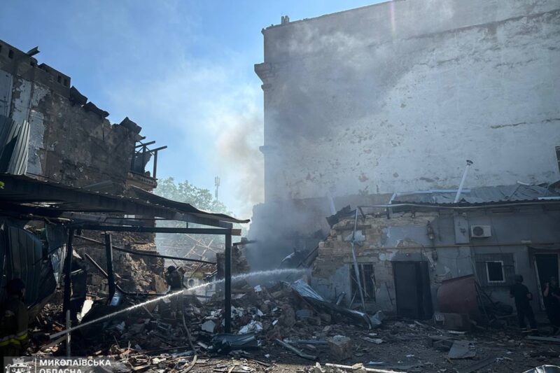 ОВА показала наслідки удару по Миколаєву