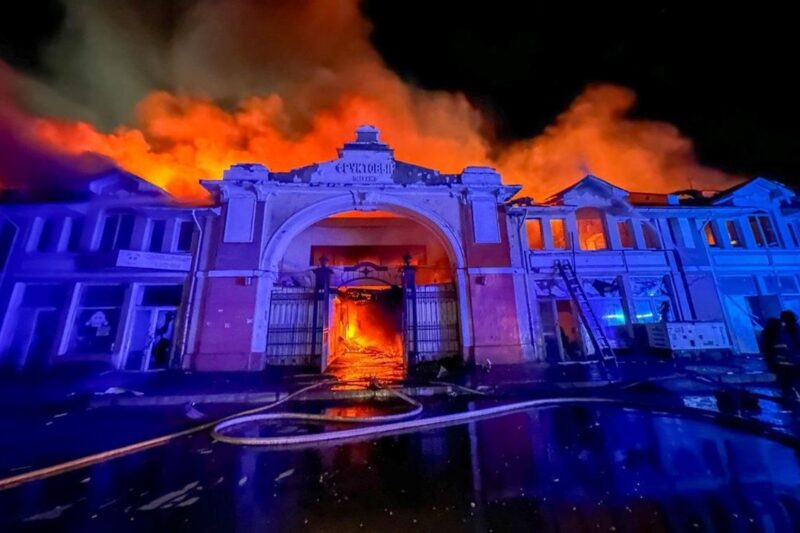 Російська атака пошкодила сім об’єктів культурної спадщини в Одесі