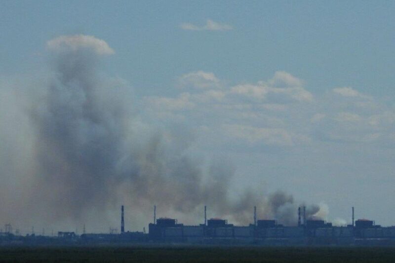 Стала відома причина задимлення неподалік ЗАЕС