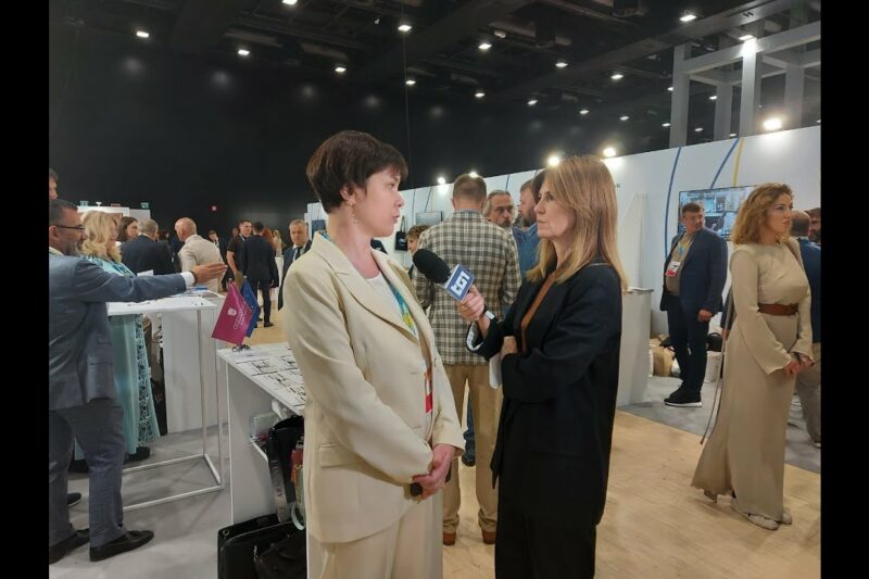 Галина Григоренко дала інтерв’ю італійському телеканалу Rai 1 (TG1)