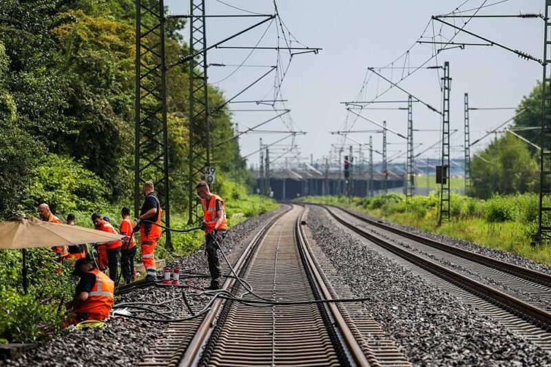 В Німеччині розслідують можливу диверсію на залізниці