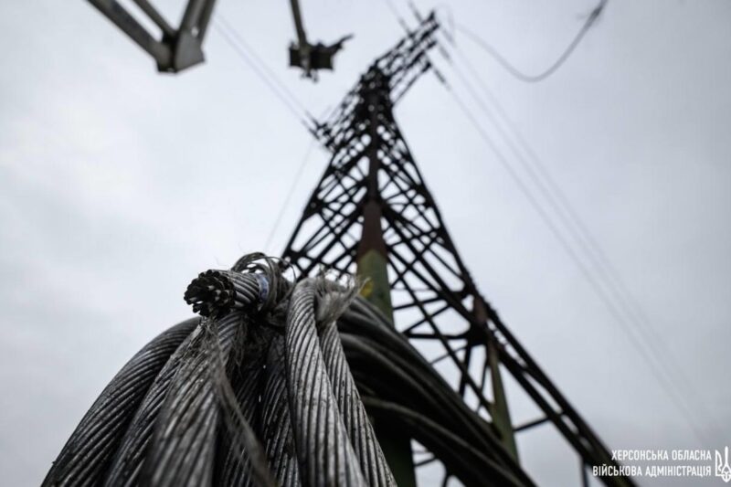 Відключення охопили дев’ять областей України