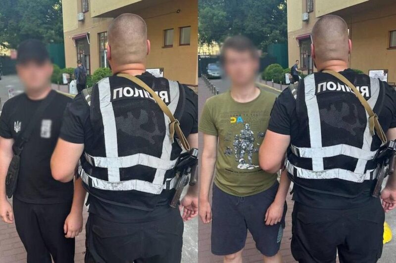 Затримано двох іноземців за демонстрацію нацистської символіки у Києві