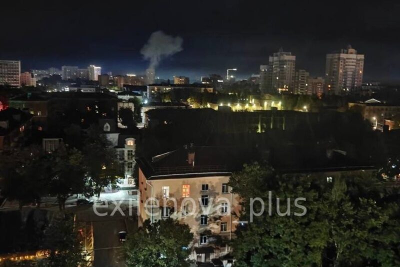 БпЛА атакували Орел у Росії: 15 вибухів і пожежа