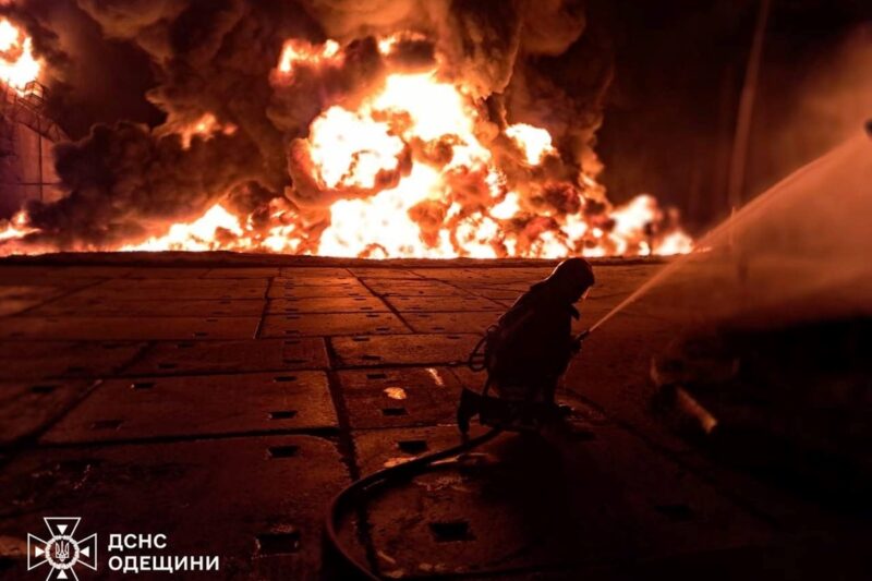 ДСНС показала наслідки удару по Одещині
