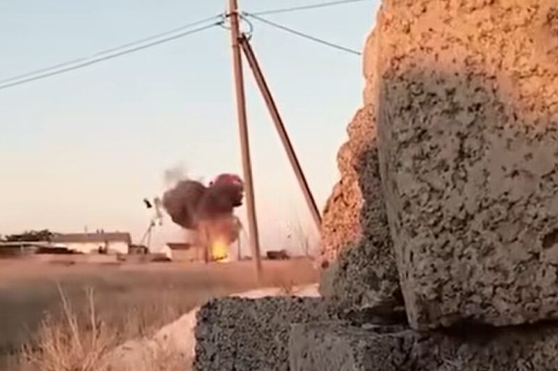 ГУР підірвало авто з “кадирівцями” в Мелітополі
