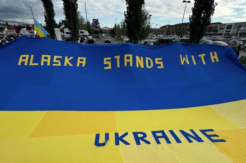 На Алясці провели мітинг на підтримку України