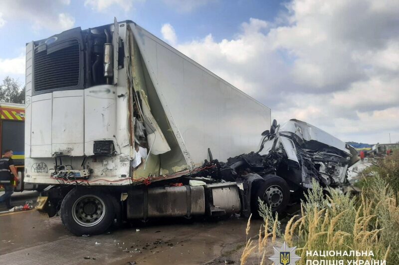 На Житомирщині у ДТП загинули водії вантажівки та легковика