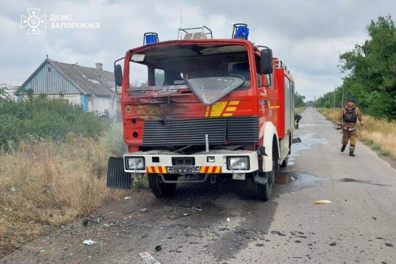 Росіяни атакували рятувальників у Гуляйполі