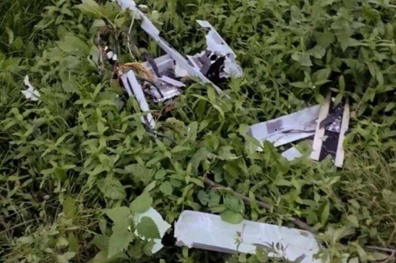 Російські БПЛА спалили пшеничне поле під Сумами