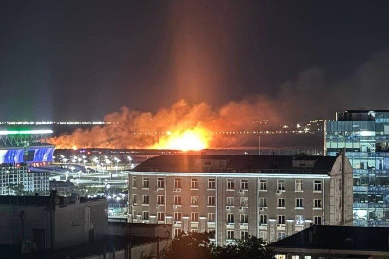 У російському Ростові сталася пожежа