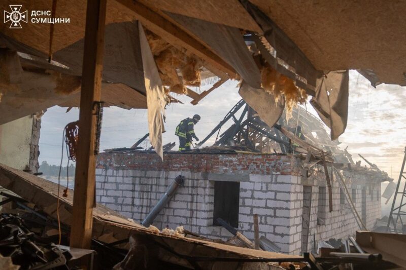 У Шостці знеструмлення після обстрілу, є поранені
