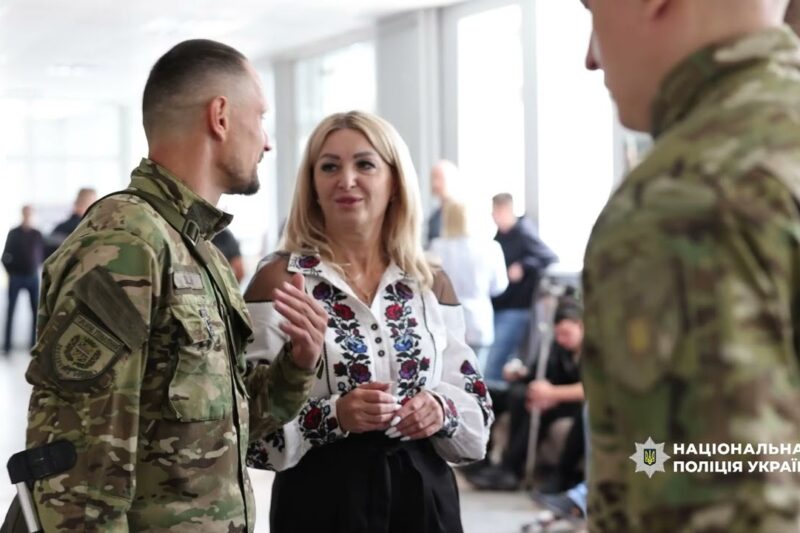 Відбувся показ документальної стрічки Ю. Бутусова “35 днів оборони Торецька” бригадою поліції «Лють»