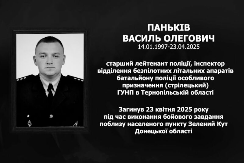 #назавжди_в_строю: Паньків Василь Олегович