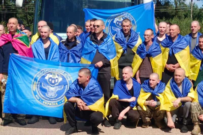 З російського полону повернулись 84 українці