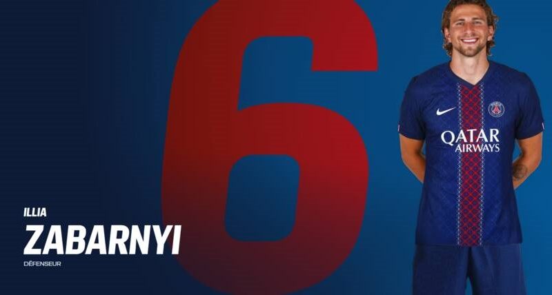 Забарний обрав номер, під яким виступатиме за ПСЖ