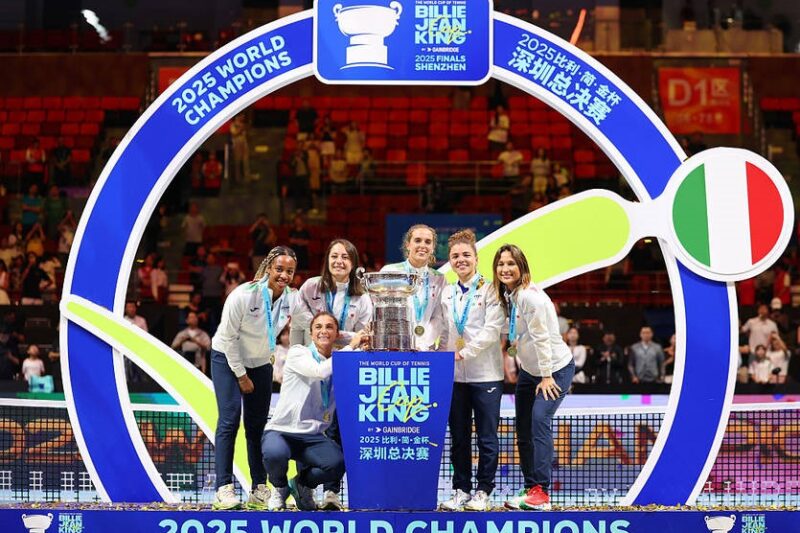 Італійки, які перемогли Україну, стали переможницями Кубка Біллі Джин Кінг