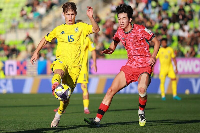 Хавбек України U-20 відзначився титулом кращого у матчі з Південною Кореєю