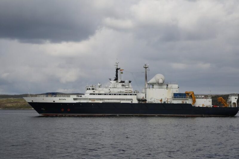 Російський корабель шпигував у європейських водах – ЗМІ