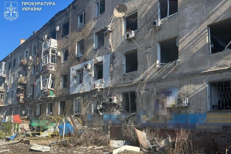 У Краматорську дев’ять поранених через удар бомби