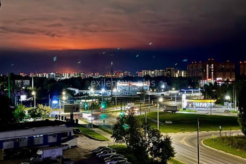 У Рязані горить НПЗ після атаки дронів – соцмережі