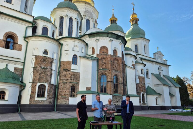 У Софії Київській успішно завершили проєкт з порятунку стін
