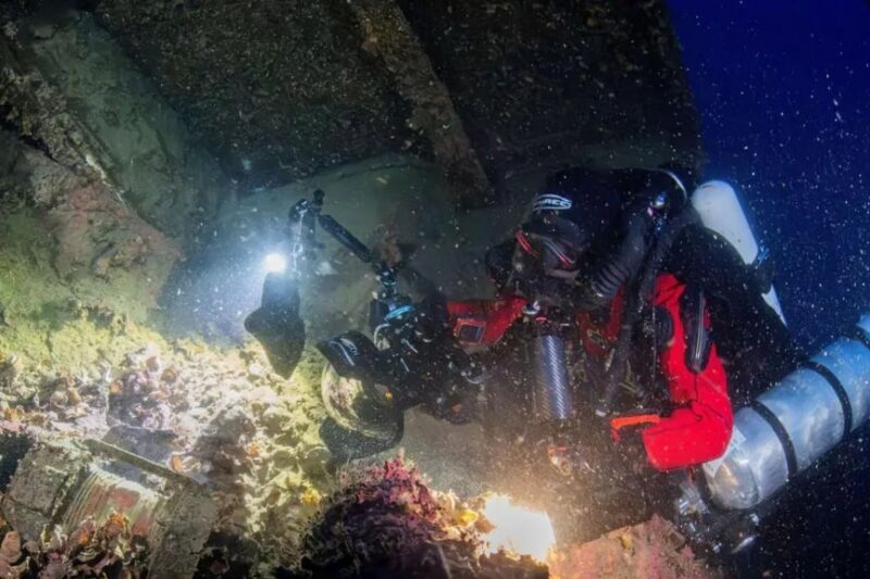 З Егейського моря дістали артефакти з легендарного Британніка
